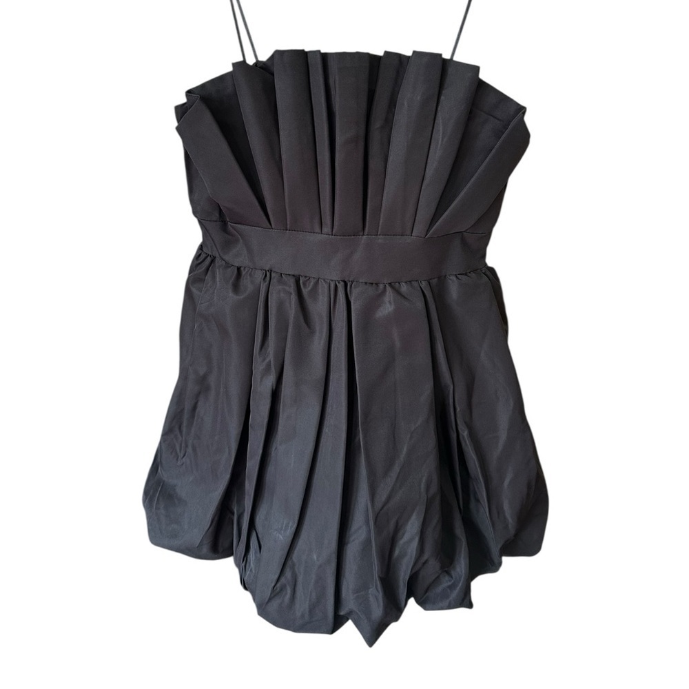 DO+BE Elegant Black Strapless Dress size L - Picture 2 of 10